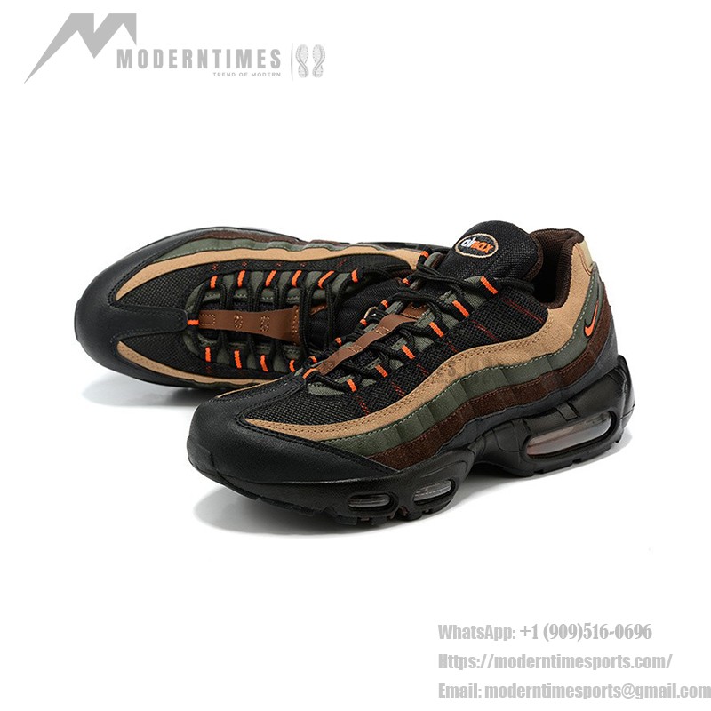 Nike Air Max 95 DH4754-300 Dark Army Green Sneakers with Air Cushion Technology