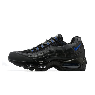 Nike Air Max 95 Essential DM9104-001 Black-Blue Sneakers - Air Cushion Comfort & Trendy Design