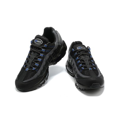 Nike Air Max 95 Essential DM9104-001 Black-Blue Sneakers - Air Cushion Comfort & Trendy Design