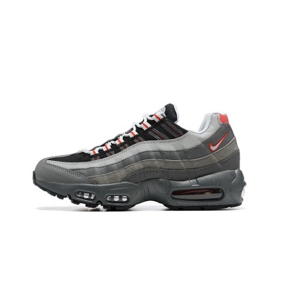 Nike Air Max 95 Essential CI3705-600 Gray and Red Sneakers - A Stylish and Comfortable Classic