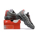 Nike Air Max 95 Essential CI3705-600 Gray and Red Sneakers