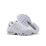 Nike Air Max 95 Essential CK7070-100 ホワイト＆ブラック スニーカー 側面図