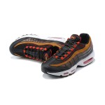 Nike Air Max 95 Essential CT1805-200 Yukon Brown and Red Sneakers Side View