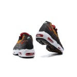 Nike Air Max 95 Essential CT1805-200 Yukon Brown and Red Sneakers Side View