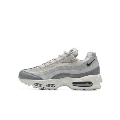 Nike Air Max 95 'Wolf Grey Midnight Navy' FD0663-001 Men’s Air Cushion Sneakers – Iconic Design with Comfortable Shock Absorption and Stylish Colorway