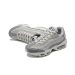 Nike Air Max 95 'Wolf Grey Midnight Navy' FD0663-001 Men’s Air Cushion Sneakers – Stylish Grey and Navy Colorway with Air Max Cushioning