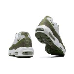 Nike Air Max 95 'White Oil Green' FD0780-100 Herren-Sneaker – Ikonischer Komfort und stilvolle grüne Akzente