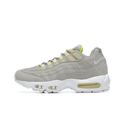 Nike Air Max 95 Next Nature 'Light Smoke Grey Pale Vanilla' FJ4826-001 Men's Eco-Friendly Air Cushion Running Shoes, Comfortable and Durable, Fashionable Trendy Sneakers