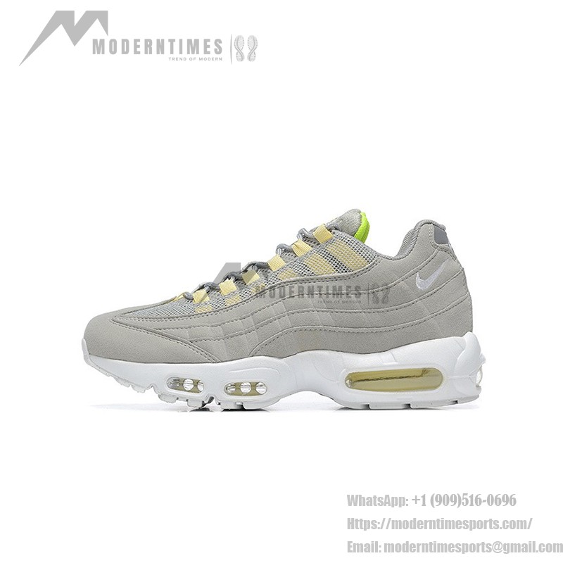 Nike Air Max 95 Next Nature 'Light Smoke Grey Pale Vanilla' Eco-Friendly Running Shoes for Men