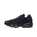 Nike Air Max 95 'Black Royal Blue' 남성용 에어 쿠셔닝 기술이 적용된 스니커즈