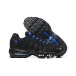 Nike Air Max 95 'Black Royal Blue' 남성용 에어 쿠셔닝 기술이 적용된 스니커즈