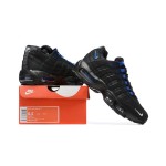 Nike Air Max 95 'Black Royal Blue' 남성용 에어 쿠셔닝 기술이 적용된 스니커즈