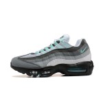 Nike Air Max 95 FV4710-100 White-Grey Mint Green Sneakers with Air Cushion Technology