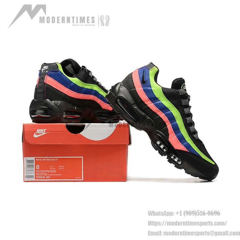 Nike Air Max 95 GS Schwarz Neon DZ5635-001 Sneaker