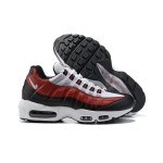 Nike Air Max 95 GS Bordeaux CJ3906-104 레드 & 블랙 스니커즈 측면 보기