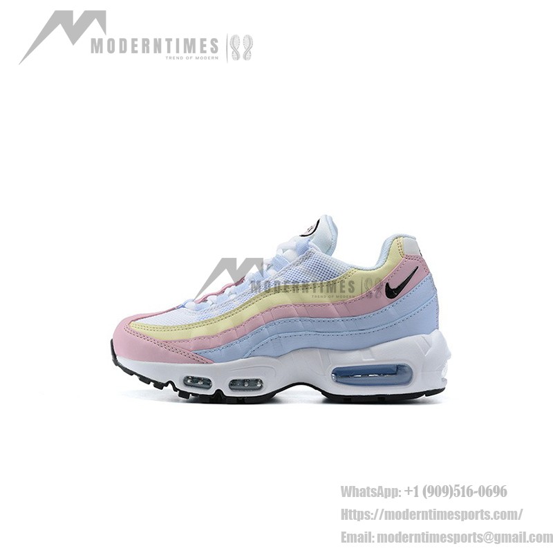 Nike Air Max 95 Ghost Pastel CZ5659-001 Gradient Multicolor Sneakers Side View