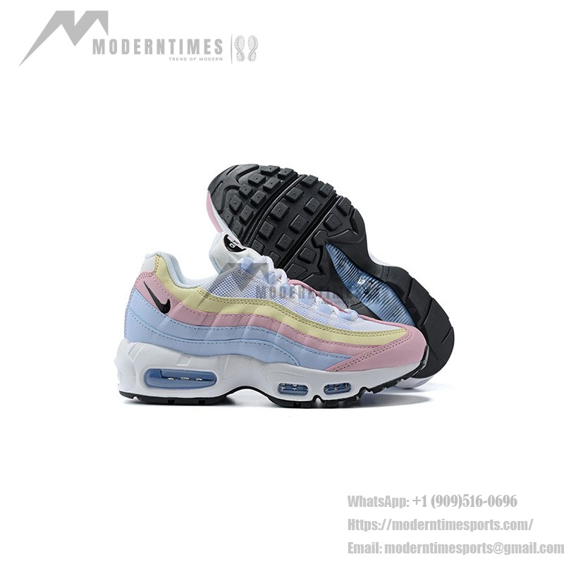 Nike Air Max 95 Ghost Pastel CZ5659-001 Gradient Multicolor Sneakers Side View