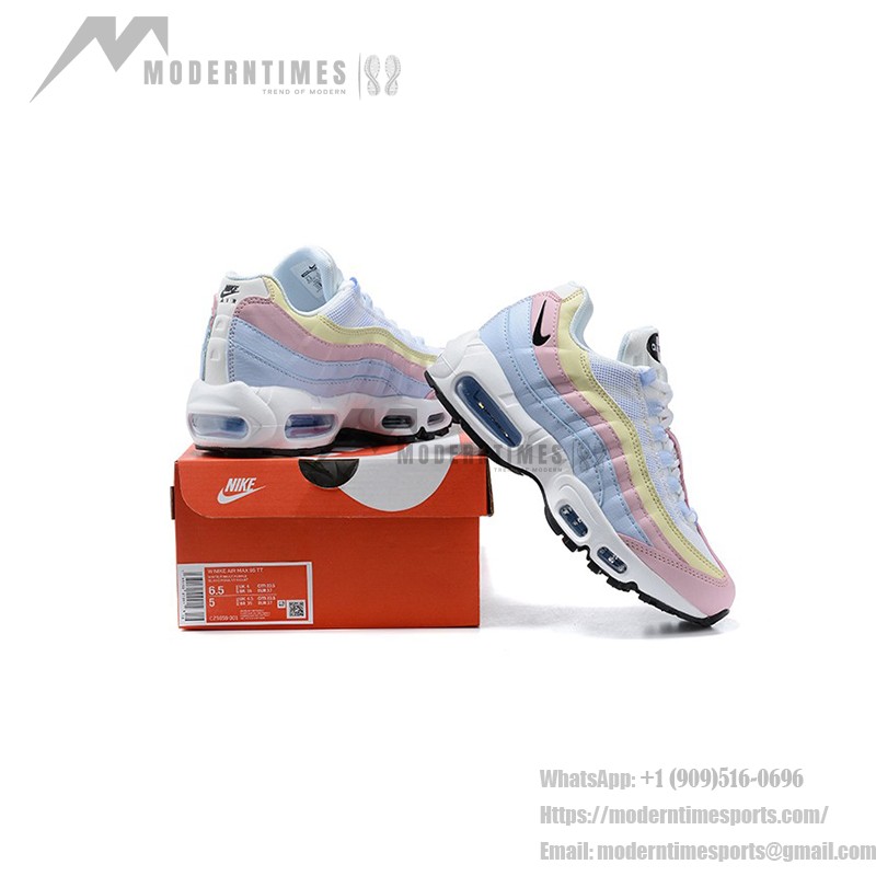 Nike Air Max 95 Ghost Pastel CZ5659-001 Gradient Multicolor Sneakers Side View