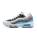 Nike Air Max 95 Glass Blue CV6971-100 Gradient Blue Sneakers Side View