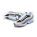 Nike Air Max 95 Glass Blue CV6971-100 Gradient Blue Sneakers Side View