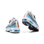 Nike Air Max 95 Glass Blue CV6971-100 Gradient Blue Sneakers Side View