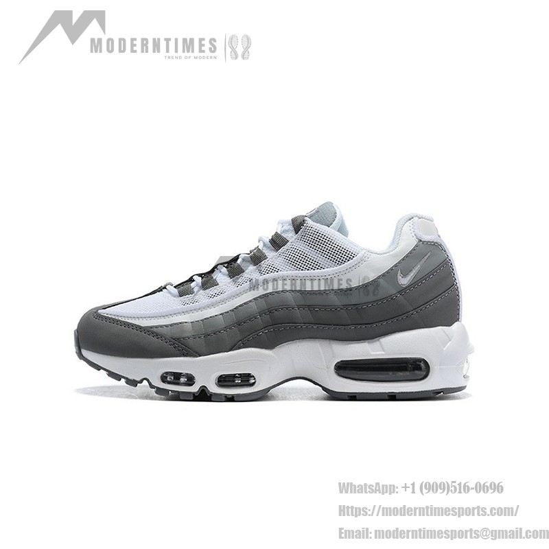 Nike Air Max 95 Grey Fog CT1268-001 그레이 & 화이트 스니커즈 측면 보기