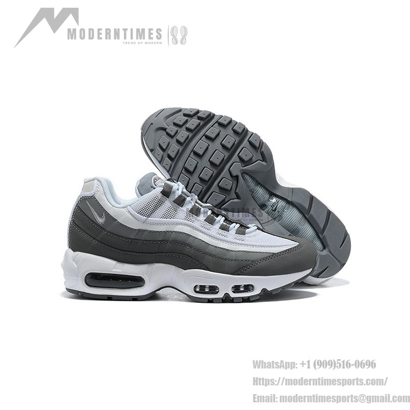 Nike Air Max 95 Grey Fog CT1268-001 그레이 & 화이트 스니커즈 측면 보기