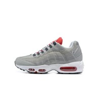 Nike Air Max 95 Grey USA DB0250-001 Grey and Red Sneakers | A Perfect Fusion of Minimalist Elegance and Comfort