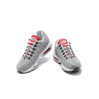 Nike Air Max 95 Grey USA DB0250-001 Grey and Red Sneakers | A Perfect Fusion of Minimalist Elegance and Comfort