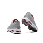 Nike Air Max 95 Grey USA DB0250-001 Grey and Red Sneakers Side View