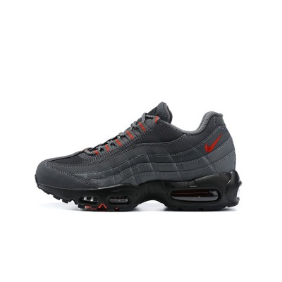 Nike Air Max 95 Iron Grey DC4115-002 Grey and Red Sneakers | A Perfect Blend of Subtle Style and Supreme Comfort