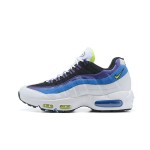 Nike Air Max 95 Kaomoji DD9600-100 Multicolor Layered Sneakers Side View