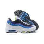 Nike Air Max 95 Kaomoji DD9600-100 Multicolor Layered Sneakers Side View