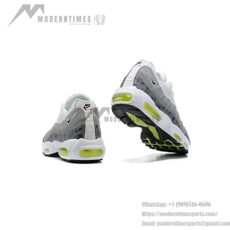 Nike Air Max 95 Logos Pack White Neon DH8256-100 Sneakers