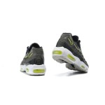 Nike Air Max 95 M2Z2 リサイクルウールパック CV6899-001 ブラック＆エレクトリックグリーン スニーカー 側面図