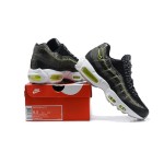 Nike Air Max 95 M2Z2 リサイクルウールパック CV6899-001 ブラック＆エレクトリックグリーン スニーカー 側面図