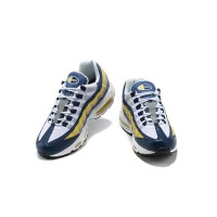 Nike Air Max 95 Michigan CZ0191-400 Blue, Yellow, and Grey Sneakers | A Perfect Blend of Stylish Design and Comfort Technology