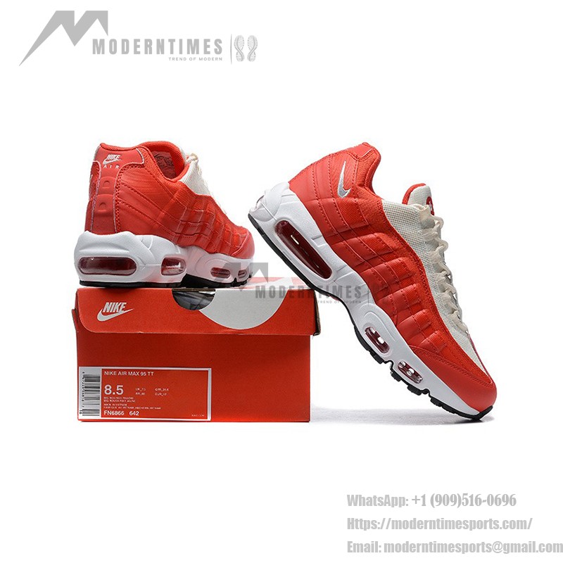 Nike Air Max 95 'Mystic Red' Classic Red Retro Sneakers