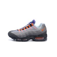 Nike Air Max 95 OG QS 810374-078 Grey and Safety Orange Sneakers | A Perfect Blend of Retro Design and Comfort Technology