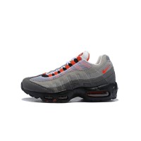 Nike Air Max 95 OG AT2865-100 Grey and Solar Red Sneakers | A Perfect Fusion of Classic Design and Comfort Technology