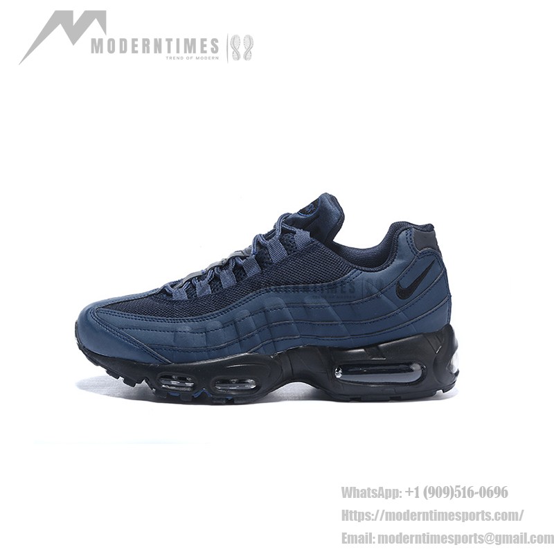 Nike Air Max 95 Obsidian Black 609048-407 Sneakers Side View