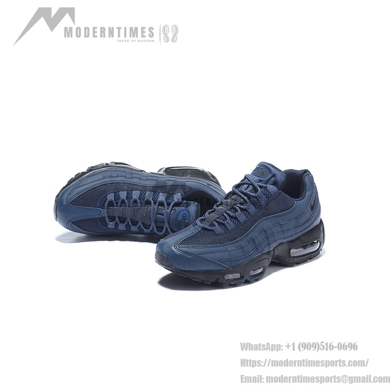 Nike Air Max 95 Obsidian Black 609048-407 Sneakers Side View