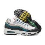 Nike Air Max 95 DM0011-002 Prep School White-Green Sneakers with Air Cushion Technology