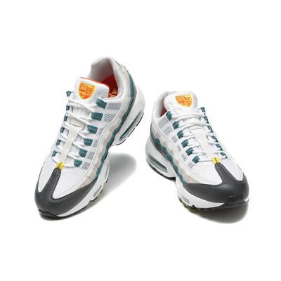 Nike Air Max 95 DM0011-002 Prep School White-Green Sneakers - Fresh Design & Air Cushion Comfort