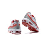 Nike Air Max 95 Recraft Grey Fog Hyper Red CJ3906-004 Sneaker in Grau und Hyperrot