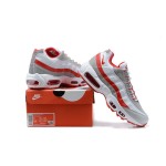 Nike Air Max 95 Recraft Grey Fog Hyper Red CJ3906-004 Sneaker in Grau und Hyperrot