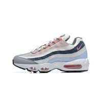 Nike Air Max 95 “Red Stardust” Classic Retro Sneakers | Comfortable Air Cushion Design | Stylish Grey-Red Colorway | DM0011-008