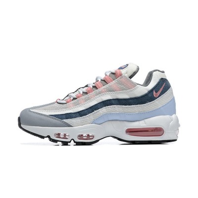 Nike Air Max 95 “Red Stardust” Classic Retro Sneakers | Comfortable Air Cushion Design | Stylish Grey-Red Colorway | DM0011-008