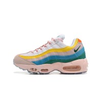 Nike Air Max 95 Rise and Unity DQ9323-200 - A Perfect Blend of Pink, Yellow, Blue, Green Gradient and Comfort