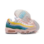 Nike Air Max 95 Rise and Unity DQ9323-200 Sneakers in Pink, Yellow, Blue, and Green